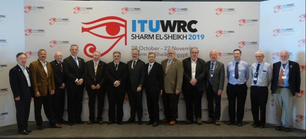 IARU team at WRC-19